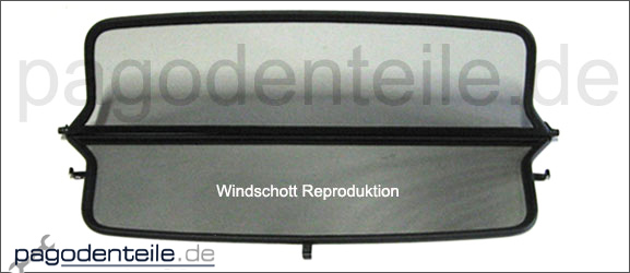 Windschott Mercedes Pagode Reproduktion